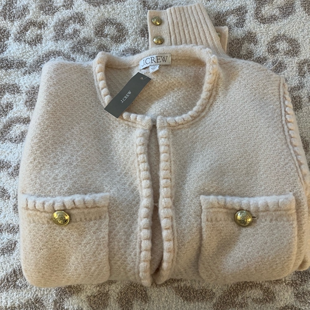 J.Crew Odette Sweater Lady Jacket